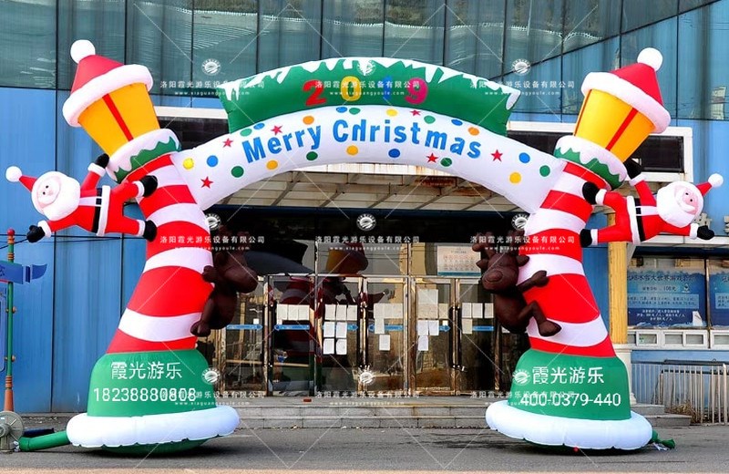 柳江圣诞活动拱门